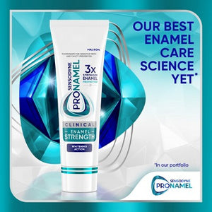 Sensodyne Pronamel Clinical Enamel Strengthening and Whitening Toothpaste 3.4oz 3-Pack
