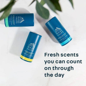 OARS + ALPS Mens Roll-On Natural Deodorant Fresh Ocean Splash 2.6oz