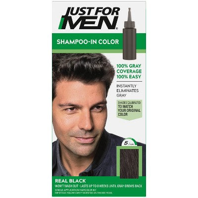 Just-For-Men-Shampoo-In-Real-Black-H-56-New-Hair-Color