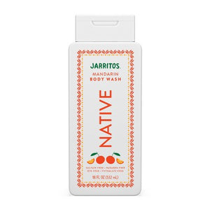 Native Body Wash for Women & Men Limited Edition Jarritos Mandarin 18 fl oz