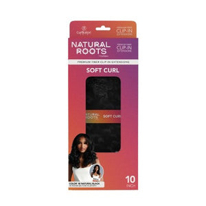 Curlkalon-Soft-Curl-10-Inch-Clip-In-Hair-Extensions-9ct-Natural-Black-Hair-Extensions