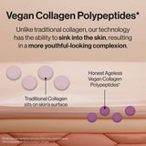 Honest Beauty Ageless Firm and Smooth Cream with Vegan Collagen and Hyaluronic Acid 1.7 fl oz - No Box