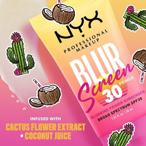 NYX Professional Makeup Blur Screen Primer SPF 30 1.01 fl oz