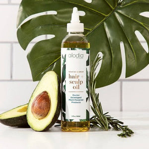 Alodia Nourish and Grow Healthy Hair and Scalp Oil 8.5 fl oz - Imperfect Container