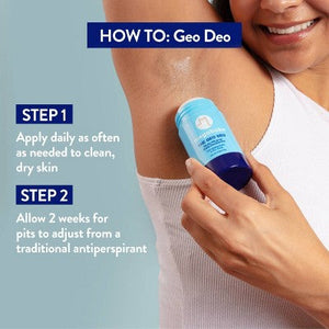Megababe The Geo Deo Multi-Mineral Daily Solid Deodorant 2.6oz