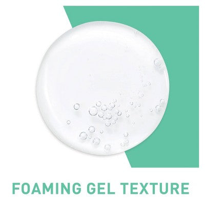 CeraVe Foaming Face Wash with Hyaluronic Acid and Niacinamide 12 fl oz - Imperfect Container