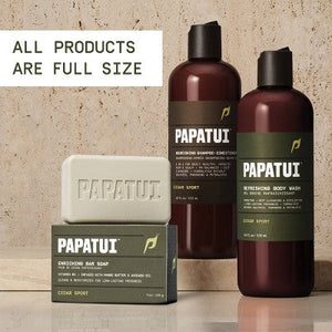 Papatui Men's Shower Pack Cedar Sport 3ct