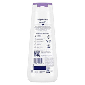 Dove Relax Body Wash Lavender & Chamomile 20 fl oz - Imperfect Container