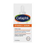 Cetaphil Brightening Vitamin C Face Serum with Niacinamide 1fl oz - Imperfect Box
