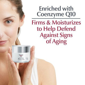 Eucerin Q10 Anti-Wrinkle Sensitive Skin Unscented Face Cream 1.7oz - Imperfect Box