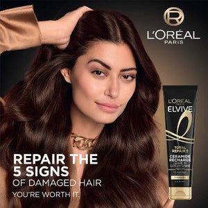 L'Oreal Paris Elvive Total Repair 5 Protein Recharge Leave-In Conditioner 5.1 fl oz - Imperfect Container