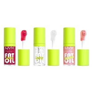 NYX Professional Makeup Fat Oil Lip Drip Holiday Trio Lip Gloss 3 pc - Missing Box