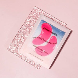 Grace & Stella Moisturizing Under Eye Mask Pink 24 Pairs - Imperfect Box