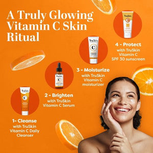 TruSkin Vitamin C Brightening Moisturizer For Face 2 fl oz