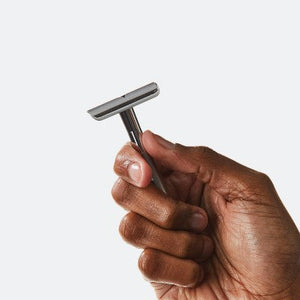 Bevel Mens Safety Razor with 10 Double Edge Blade Refills