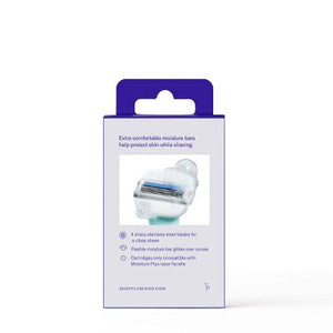 Flamingo Moisture Plus Women's Razor Blade Refills 4ct