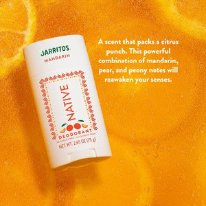Native Deodorant for Women & Men Limited Edition Jarritos Mandarin 2.65oz