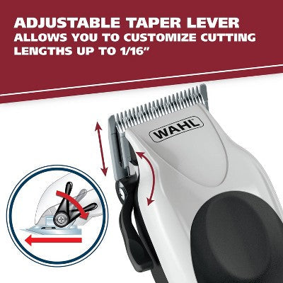 Wahl Color Pro Plus Corded Electric Hair Clipper Set