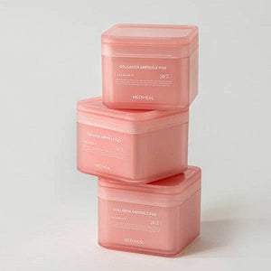 MEDIHEAL Collagen Ampoule Toner Pads 100ct - Imperfect Box