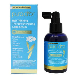 Pura d'Or Hair Thinning Therapy Energizing Scalp Serum 4 fl oz
