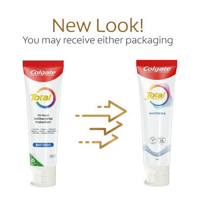 Colgate Total Active Prevention Whitening Toothpaste Mint 5.1oz 2-Pack
