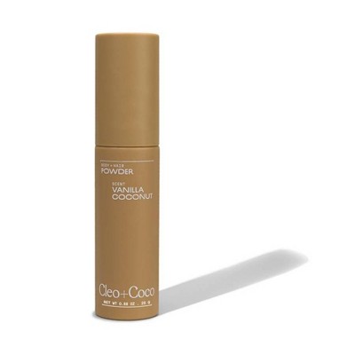 cleo+coco-Body-and-Hair-Antiperspirants-and-Deodorant-Powder-Coconut-Vanilla-0.88oz-New-Anti-Perspirant