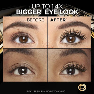 L'Oreal Paris Voluminous Panorama Lengthening Mascara 703 Waterproof Black 0.33 fl oz - New