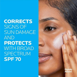 La Roche Posay Anthelios UV Correct Daily Anti-Aging Face Sunscreen SPF 70 1.7 fl oz - Imperfect Box