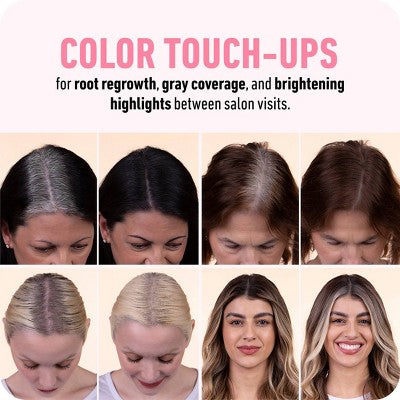 BOLDIFY Root Touch Up Powder with Brush, Light Blonde