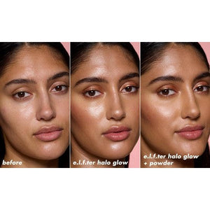 e.l.f. Halo Glow Powder Filter Foundation Medium Neutral 0.35oz - Imperfect Box