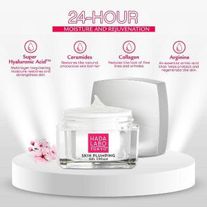 Hada Labo Tokyo Plumping Gel Cream Facial Moisturizer 1.76oz - Imperfect Box