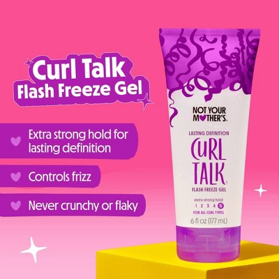 Not Your Mother's Curl Talk Flash Freeze Gel Curl Enhancer 6oz