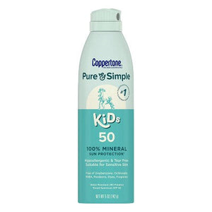 Coppertone-Pure-&-Simple-Kid's-Spray-SPF-50-5oz-Imperfect-Container-Sunscreen