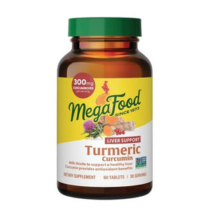 MegaFood Turmeric Supplement 60ct - New