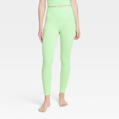 Women's Seamless High-Rise Rib Leggings - All In Motion