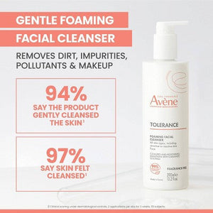 Avene Tolerance Foaming Facial Cleanser 13.2 fl oz - New