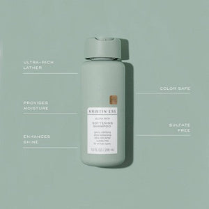 Kristin Ess Softening + Moisturizing Shampoo Sulfate Free Vegan and Color Safe