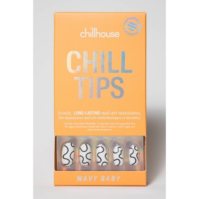 Chill-Tips-Press-On-Fake-Nails-Wavy-Baby-24ct-False-Nails