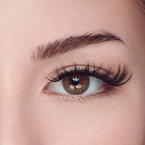 KISS imPRESS Press-On Self Adhesive Curly Eyelashes Refill 30ct - Imperfect Box