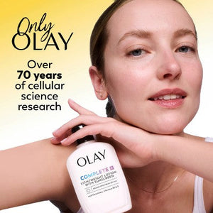 Olay Complete Face Lotion Moisturizer with Sunscreen Sensitive Skin SPF 15 6 fl oz - Missing Box