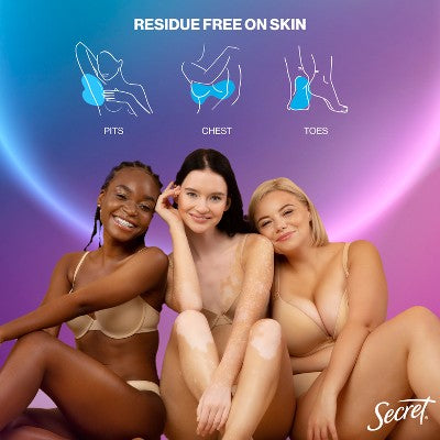 Secret Whole Body Deodorant Spray Lilac & Waterlily Aluminum-Free 3.5oz