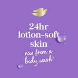 Dove Relax Body Wash Lavender & Chamomile 24hr Lotion Soft Skin 20 fl oz - Imperfect Container