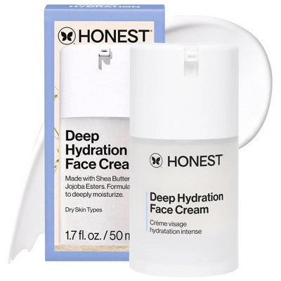 Honest Beauty Deep Hydration Face Cream with Shea Butter 1.7 fl oz - Missing Box