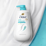 Dove Beauty Antibacterial Body Wash Pump 24hr Lotion-Soft Skin - 30.6 fl oz