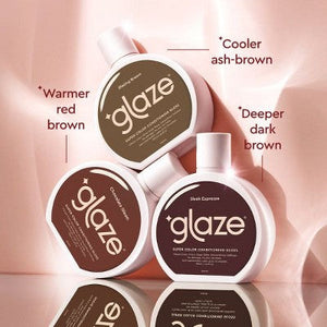 Glaze SuperGloss Color Conditioning Hair Gloss Brunette Sleek Espresso Brown 6.4 fl oz