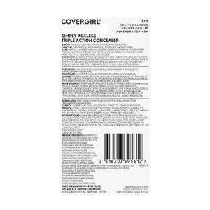 COVERGIRL Simply Ageless Under-Eye Filler & Brightener Concealer 370 Toasted Almond 0.24 fl oz - Imperfect Box