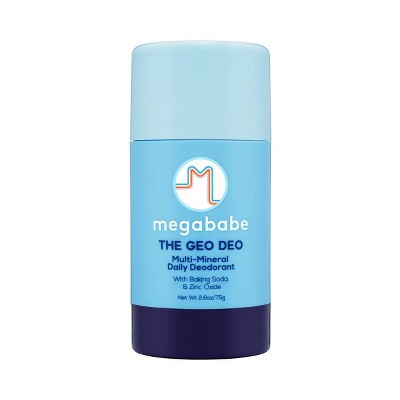 Megababe The Geo Deo Multi-Mineral Daily Solid Deodorant - 2.6oz