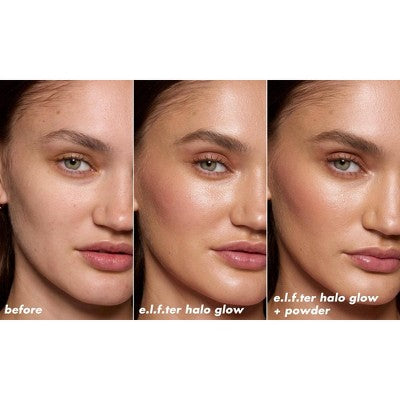 e.l.f. Halo Glow Powder Filter Foundation Light Warm 0.35oz