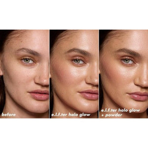 e.l.f. Halo Glow Powder Filter Foundation Light Warm 0.35oz