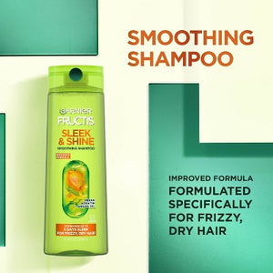 Garnier Fructis Sleek & Shine Shampoo 33.8 fl oz - Imperfect Container